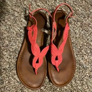 *SOLD* pink sandals